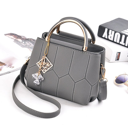 2026 chic new shoulder bag tote embroidered korean style casual women's bag crossbody small square bag - dropshipping available