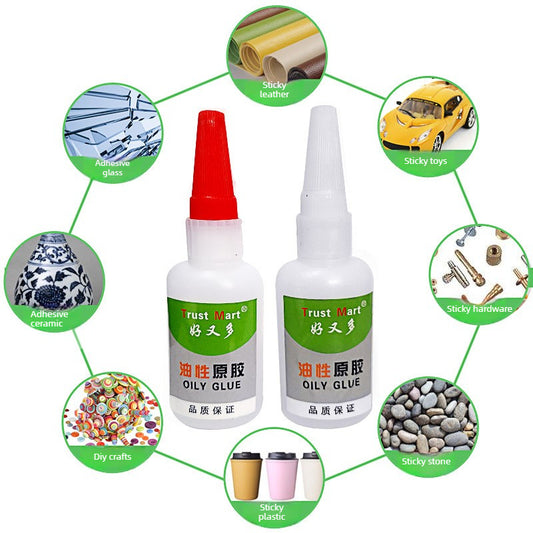 Oily raw glue, solder, grease glue Douyin Kuaishou Internet celebrity oil glue running rivers and lakes universal superglue good and more