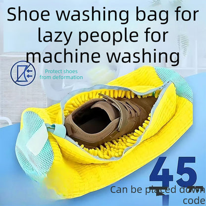 Cross-border Amazon popular shoe washing bag, special shoe washing machine, anti-deformation washing bag, lazy artifact machine
