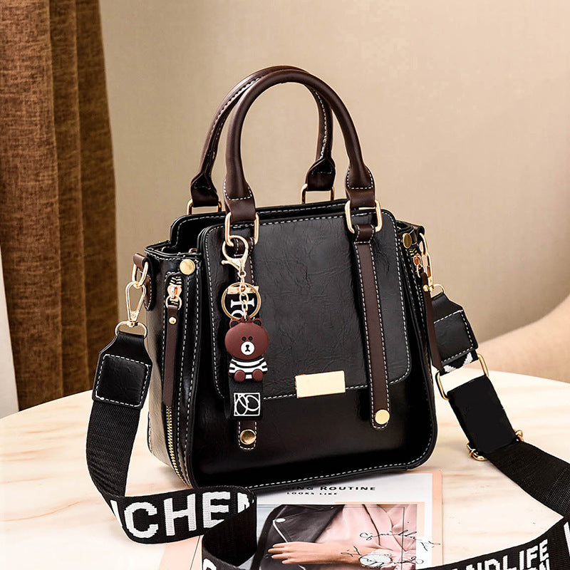 2026 new stylish design handbag - spring retro shoulder & crossbody bag - solid color trendy fashion women's bag - dropshipping available