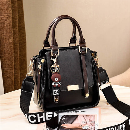 2026 new stylish design handbag - spring retro shoulder & crossbody bag - solid color trendy fashion women's bag - dropshipping available