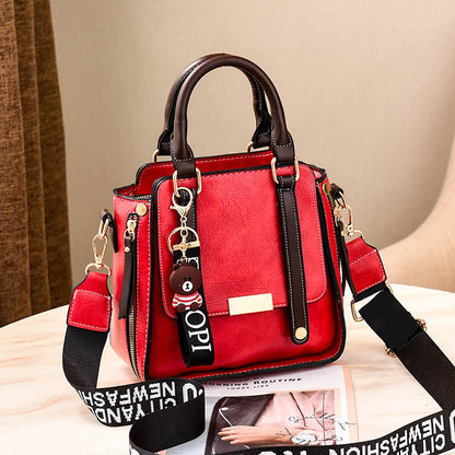 2026 new stylish design handbag - spring retro shoulder & crossbody bag - solid color trendy fashion women's bag - dropshipping available