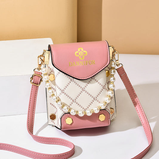 2024 winter new trendy fashion coin purse korean style popular shoulder phone bag crossbody square bag - dropshipping available