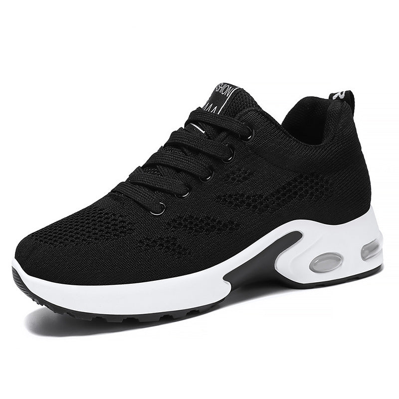 Women's shoes 2026 spring collection: plus size women's shoes for export, cross-border casual air cushion running shoes, breathable soft sole athletic shoes for women