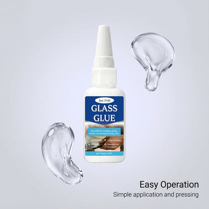 JUE FISH glass glue, high adhesion, quick-drying and fast-bonding, relying on clear and natural bonding quick-drying glue