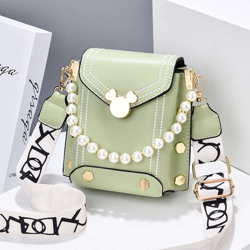 Women's bag 2024 winter new arrival: trendy and stylish double-strap phone bag, shoulder bag, crossbody bag, and handbag - dropshipping available