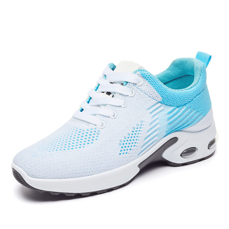 Women's athletic shoes, cross-border temu wholesale, air cushion, lightweight, plus size running shoes, trendy fashion casual shoes, breathable single shoes