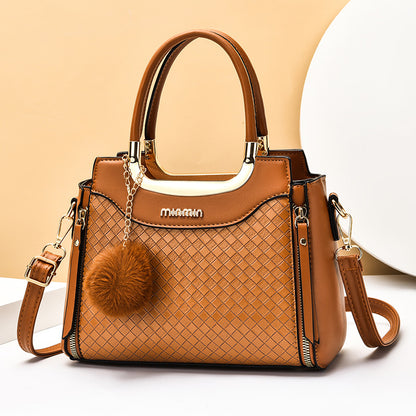 2026 new arrival: trendy and stylish plush charm decorative women's bag - shoulder bag, crossbody bag, and tote bag - dropshipping available