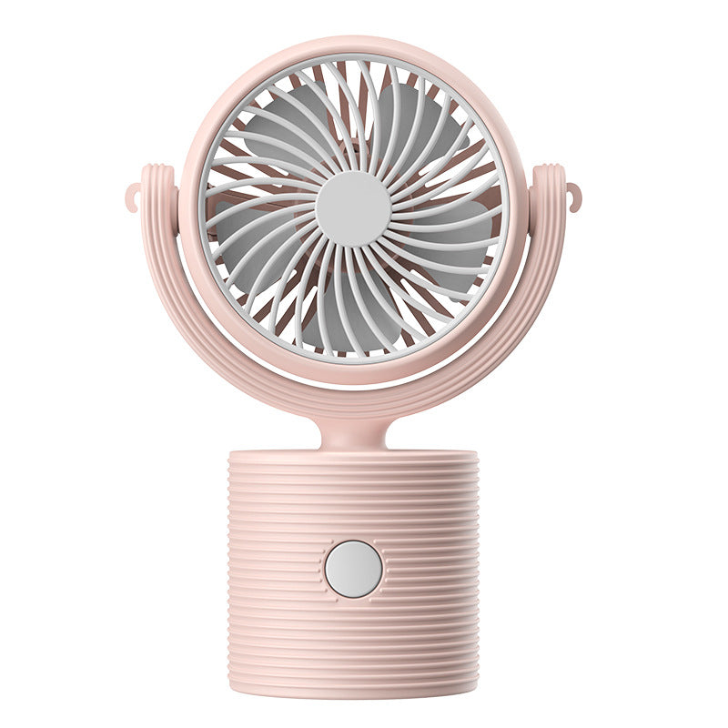New arrival smart desktop fan usb rechargeable fan remote control timing desktop circulation fan mini handheld xiaofan