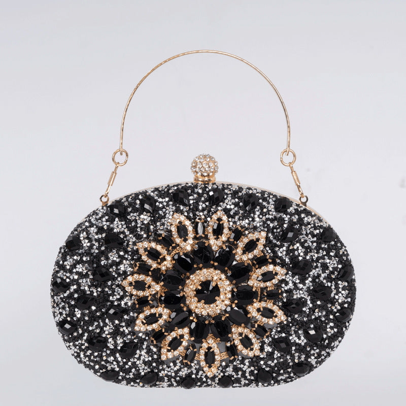Sunflower shoulder bag statement dress fashion banquet ladies crossbody bag bag