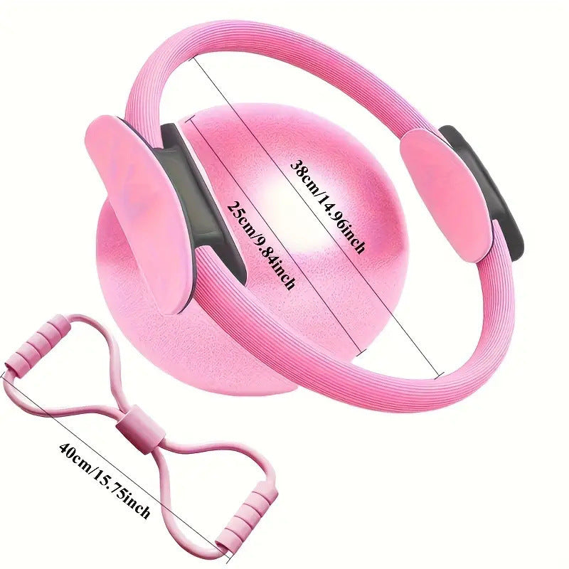 Cross-border pilates ring yoga resistance band magic circle yoga hoop fitness equipment exercise yoga ring