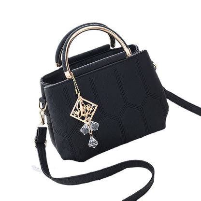 2026 chic new shoulder bag tote embroidered korean style casual women's bag crossbody small square bag - dropshipping available