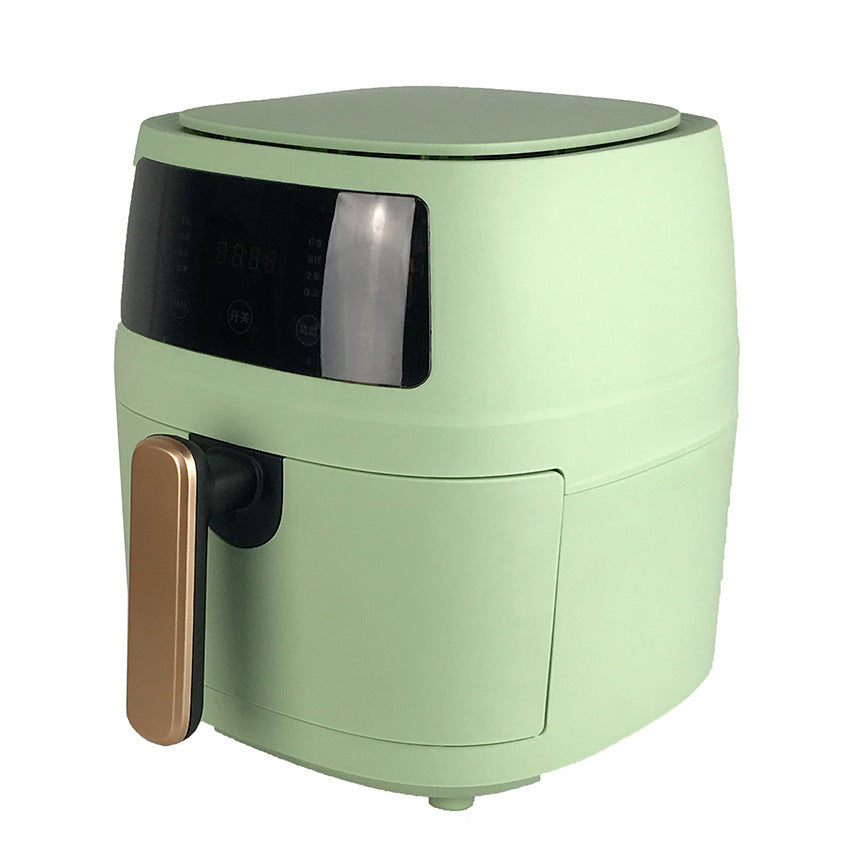 Cross-border air fryer, touchscreen, 6l air fryer, large capacity, multifunctional, fully automatic, home electric fryer for french fries