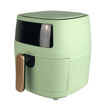 Cross-border air fryer, touchscreen, 6l air fryer, large capacity, multifunctional, fully automatic, home electric fryer for french fries