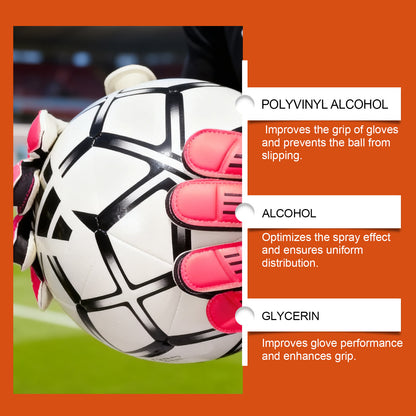 HOZONEX gloves anti-skid spray, football goalkeeper gloves anti-skid grip increases sticky sports accessories