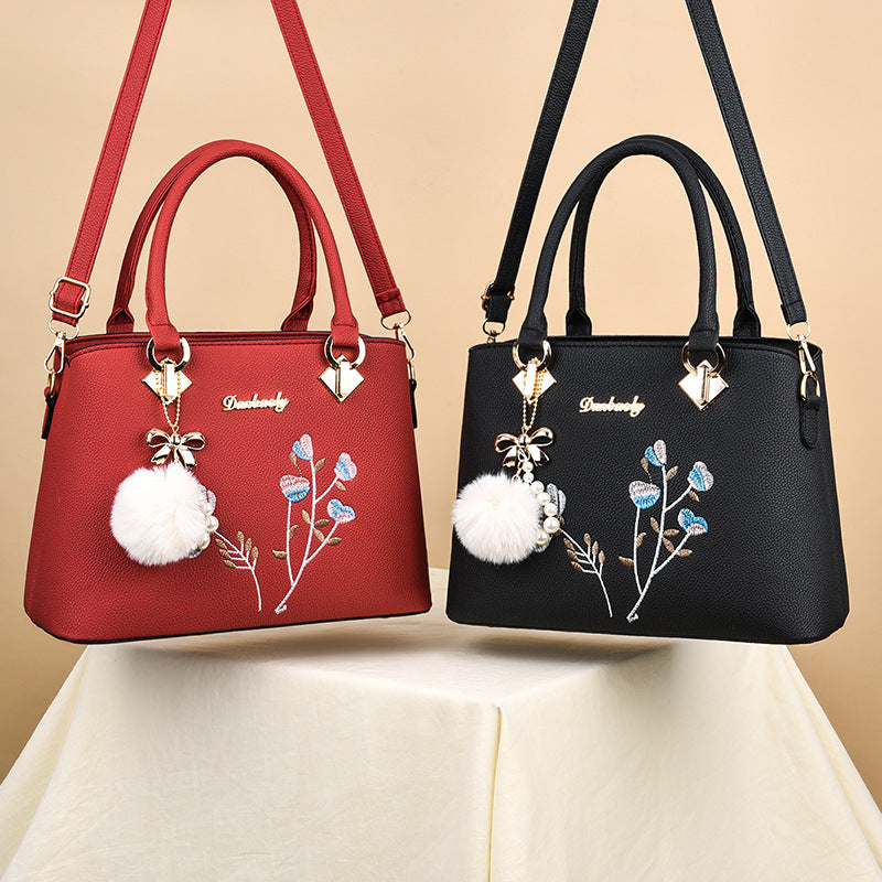 2026 winter new arrival: trendy and stylish plush charm decorative women's shoulder, crossbody, and tote bag - dropshipping available