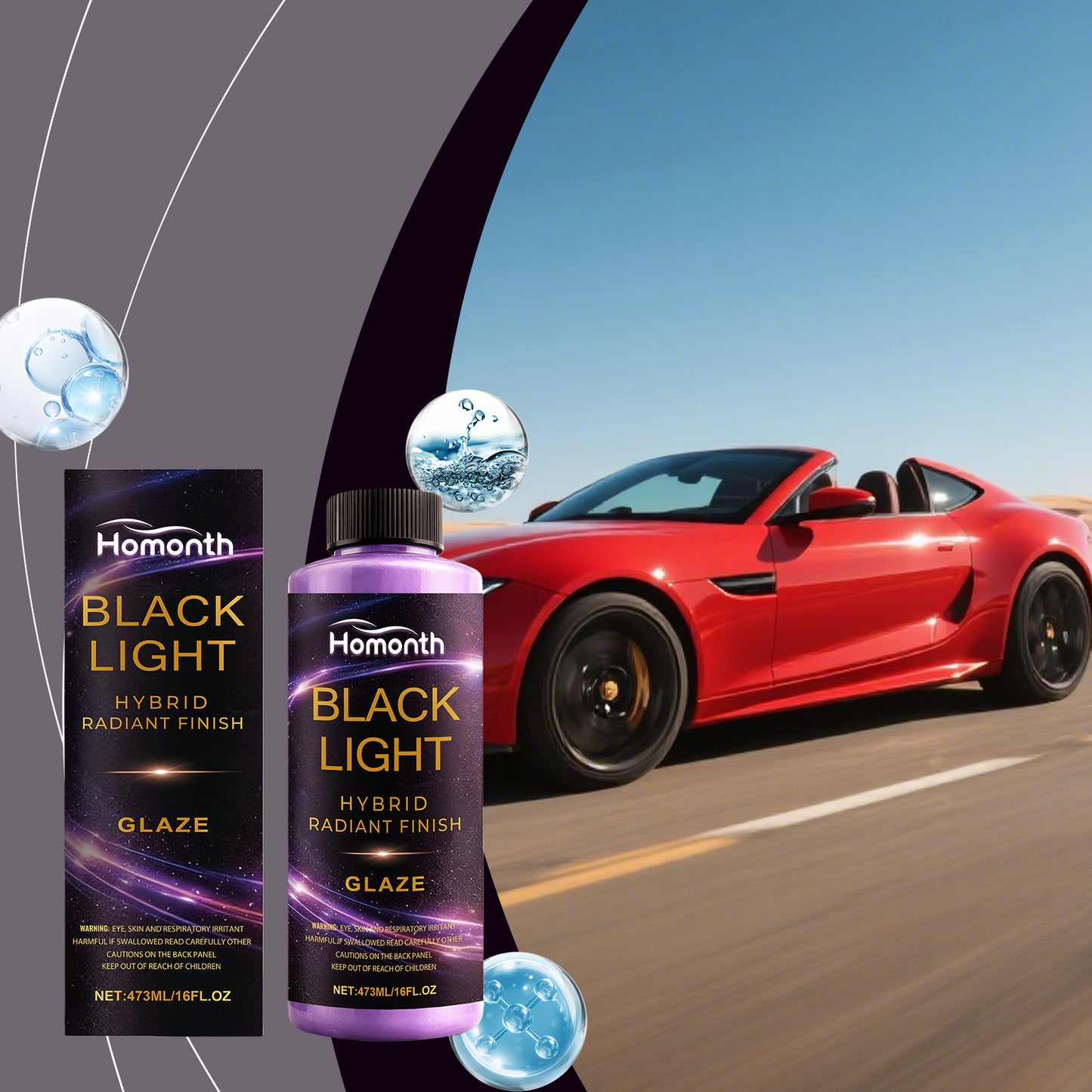HOMONTH Lacquer Scratch Care Cream, Car Maintenance Lacquer Refurbishment Scratch Maintenance Daily Scratch Care