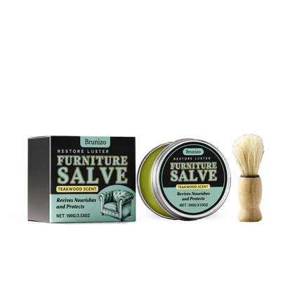 Brunizo Leather Furniture Care Cream, Leather Furniture Maintenance Clean Sofa Polish Cleaning Care Oil
