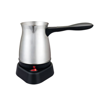 Cross-border stainless steel turkish coffee pot, convenient electric water kettle, wine, hot milk tea, tea, coffee pot, water kettle