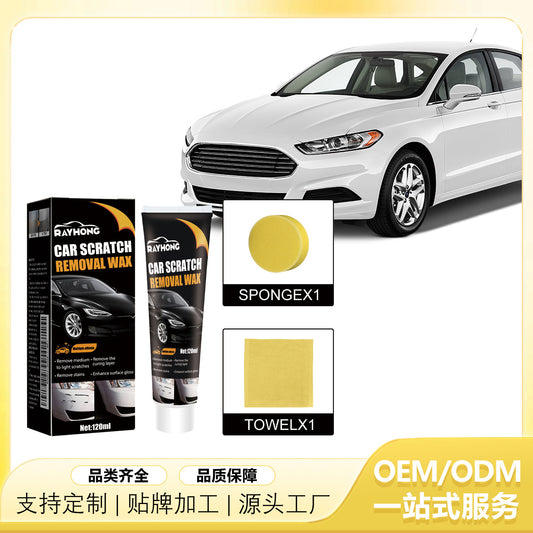 Rayhong Car Scratch Wax, Car Paint Protection Polishing Scratch Removal Maintenance Paint Repair Cleaning Decontamination Abrasive
