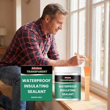 JAKEHOE transparent waterproof sealant, home wall tile crack bonding multi-surface sealing anti-leakage
