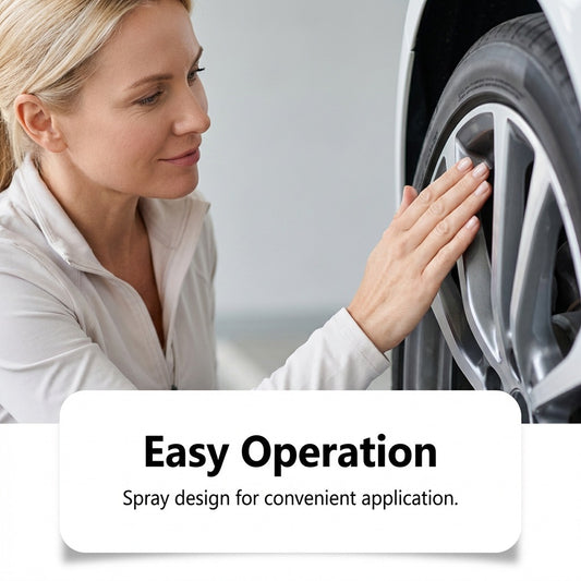 RAYHONG car wheel hub rust remover, car wheel hub cleaning and rejuvenation cleaning surface iron powder rust stains supplies