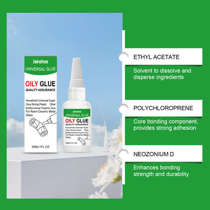 JAKEHOE oil glue, waterproof, moisture-proof, firm and long-lasting multi-purpose suitable for household maintenance DIY tools