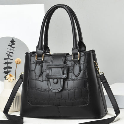 Women's handbag 2026 new fashion korean style personalized trendy retro minimalist elegant shoulder bag crossbody bag mom bag