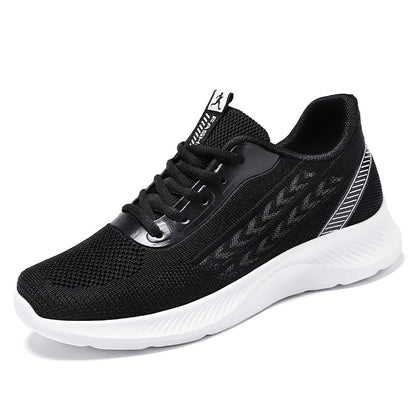 Women's shoes 2026 spring new breathable sneakers cross-border dropshipping single shoes fashion casual shoes flyknit mesh shoes