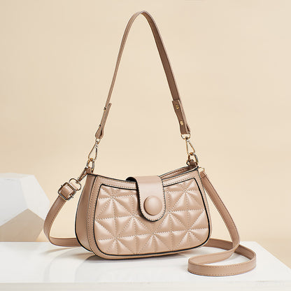2026 spring new trendy fashion diamond lattice women's bag chain chic korean style small square bag casual shoulder crossbody bag