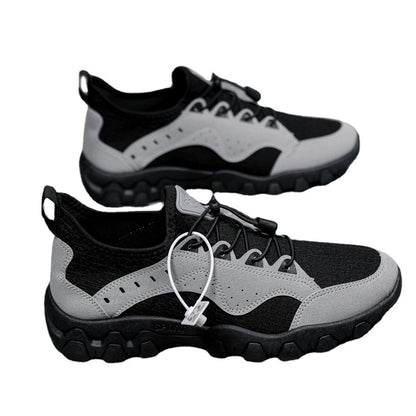 Customizable new hiking shoes, low-cut round toe athletic running shoes, cross-border export, plus size casual shoes - direct from the manufacturer
