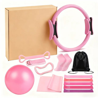 Cross-border pilates ring yoga resistance band magic circle yoga hoop fitness equipment exercise yoga ring