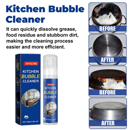 Jaysuing Kitchen cleaning foam cleaner, kitchen utensils rust remover, stove range hood heavy oil cleaner