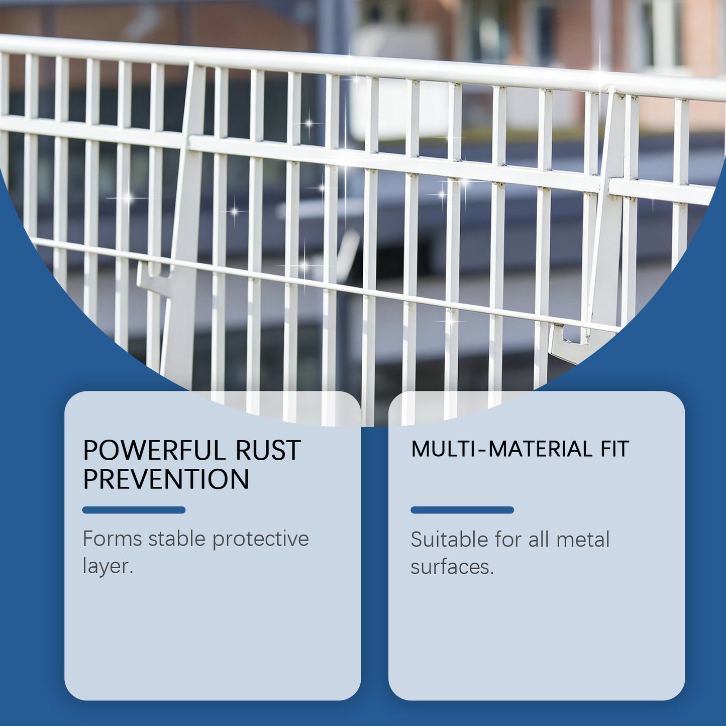 Vyreth white rust converter, metal steel rust refurbishment brightening polishing multi-purpose cleaning care