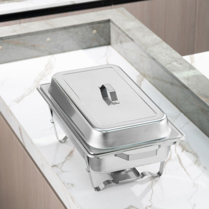Cross-border stainless steel buffet stove commercial buffet hotel restaurant heating compartment container alcohol heat preservation stove