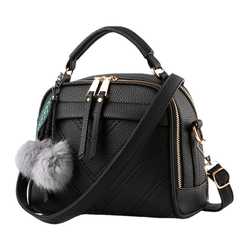 Women's medium bag 2026 spring new trendy korean style fresh fashion shoulder crossbody small square bag - dropshipping available