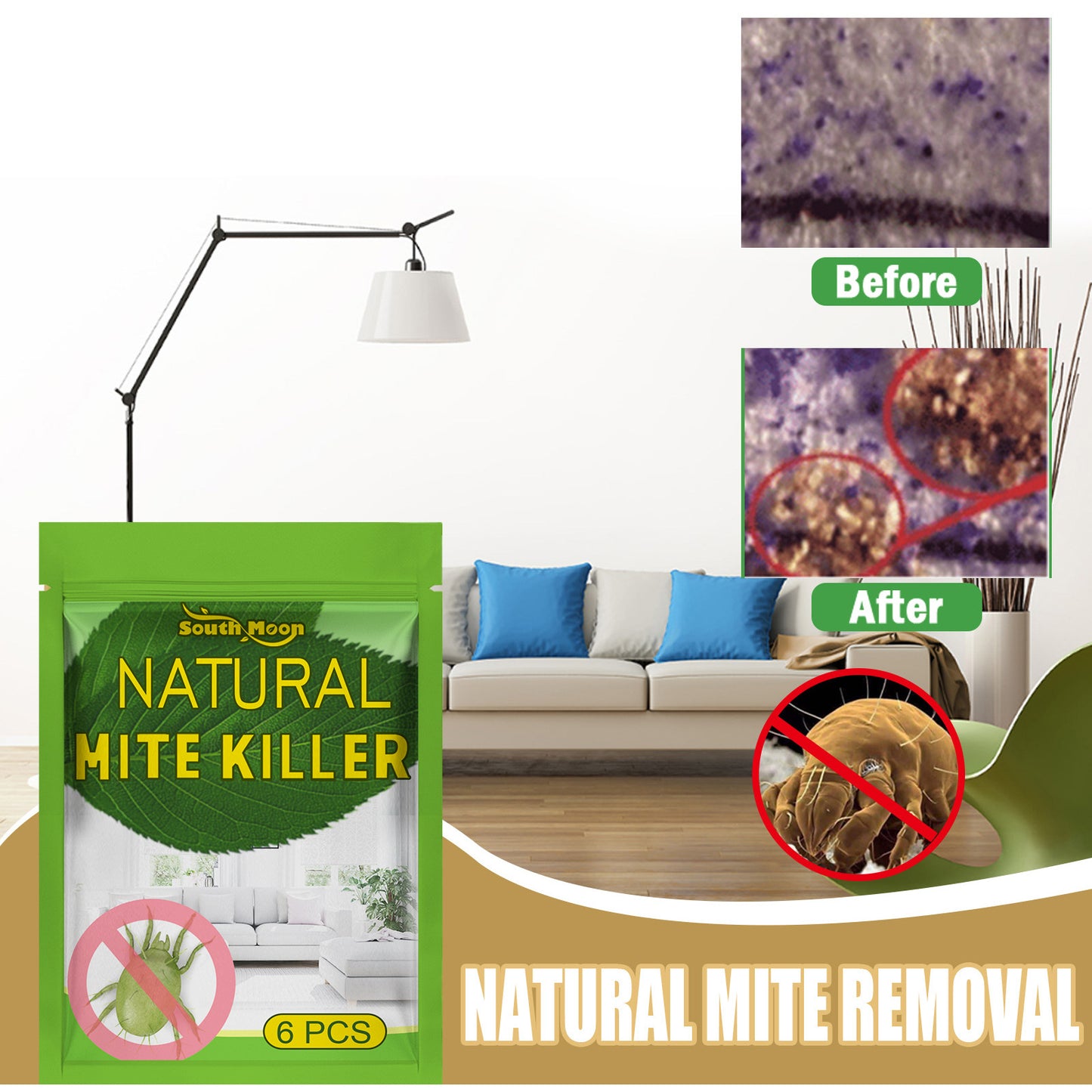 South Moon mite remover, mite remover, household bed clothing, plant mite remover, mite remover, mite remover