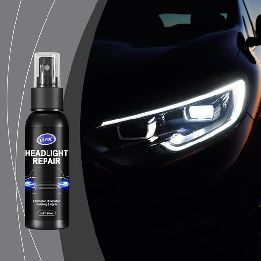 OUHOE Lamp Care Spray Car Headlight Shade Scratch Polishing Repair Refurbishment Care Spray