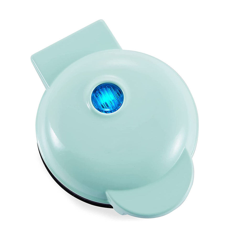 Portable mini heart waffle maker bread maker round sandwich maker light meal maker breakfast maker heart-shaped waffles
