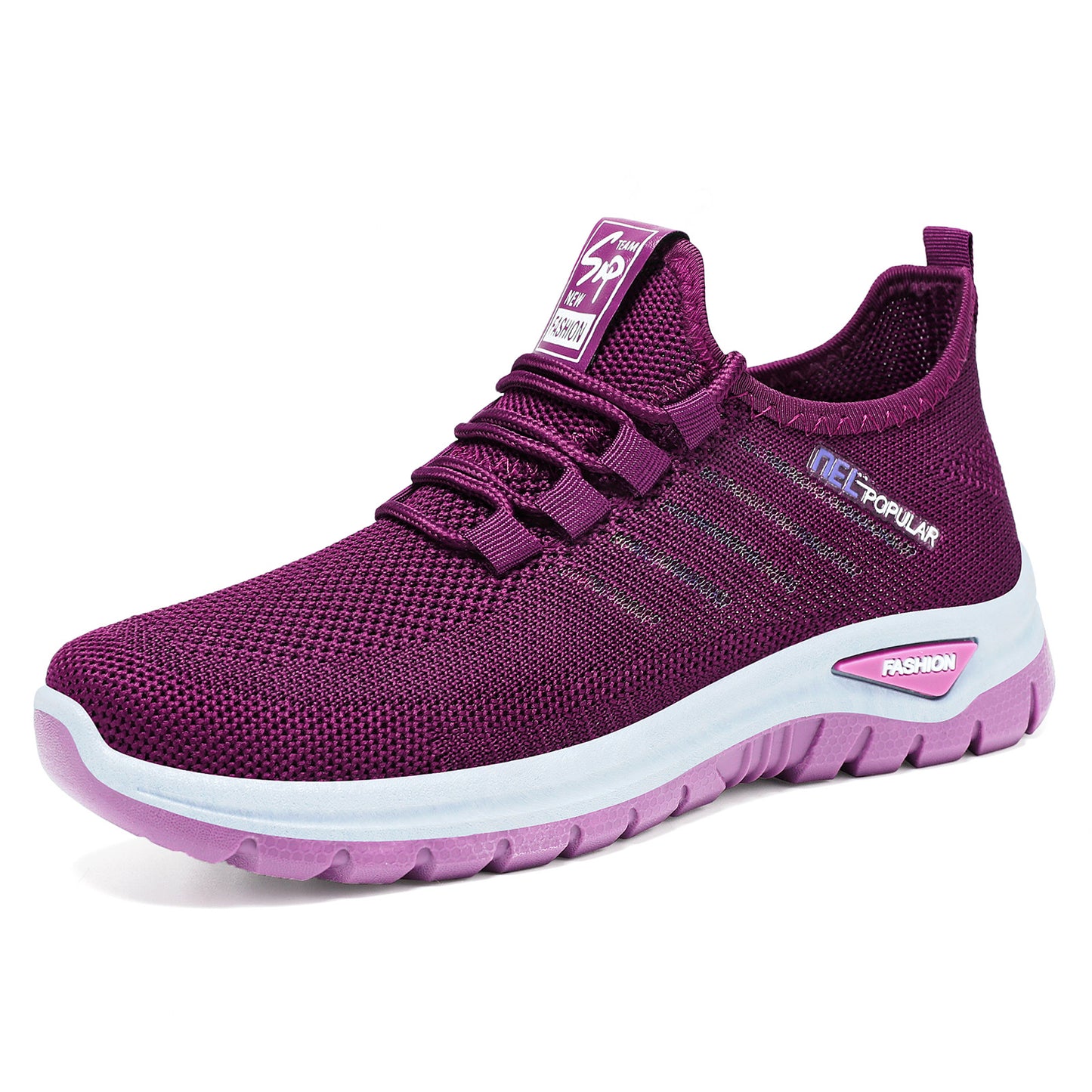 Women's and couple's shoes: customizable small batch production, plus size available, lace-up athletic shoes, soft sole, women's shoes, flyknit breathable casual shoes