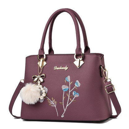 2026 winter new arrival: trendy and stylish plush charm decorative women's shoulder, crossbody, and tote bag - dropshipping available