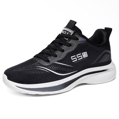 Women's spring ultralight mesh breathable athletic shoes, speed running shoes, versatile casual lightweight soft sole shock-absorbing sneakers