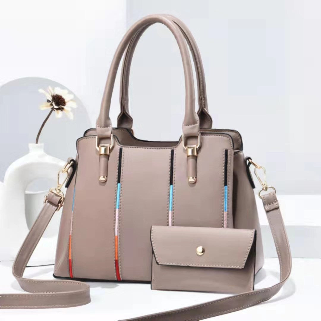 Bags, women's bags, 2024 new style sequined fashion mother-in-law bag, simple and elegant, portable, shoulder, cross-body, western style work clothing bag