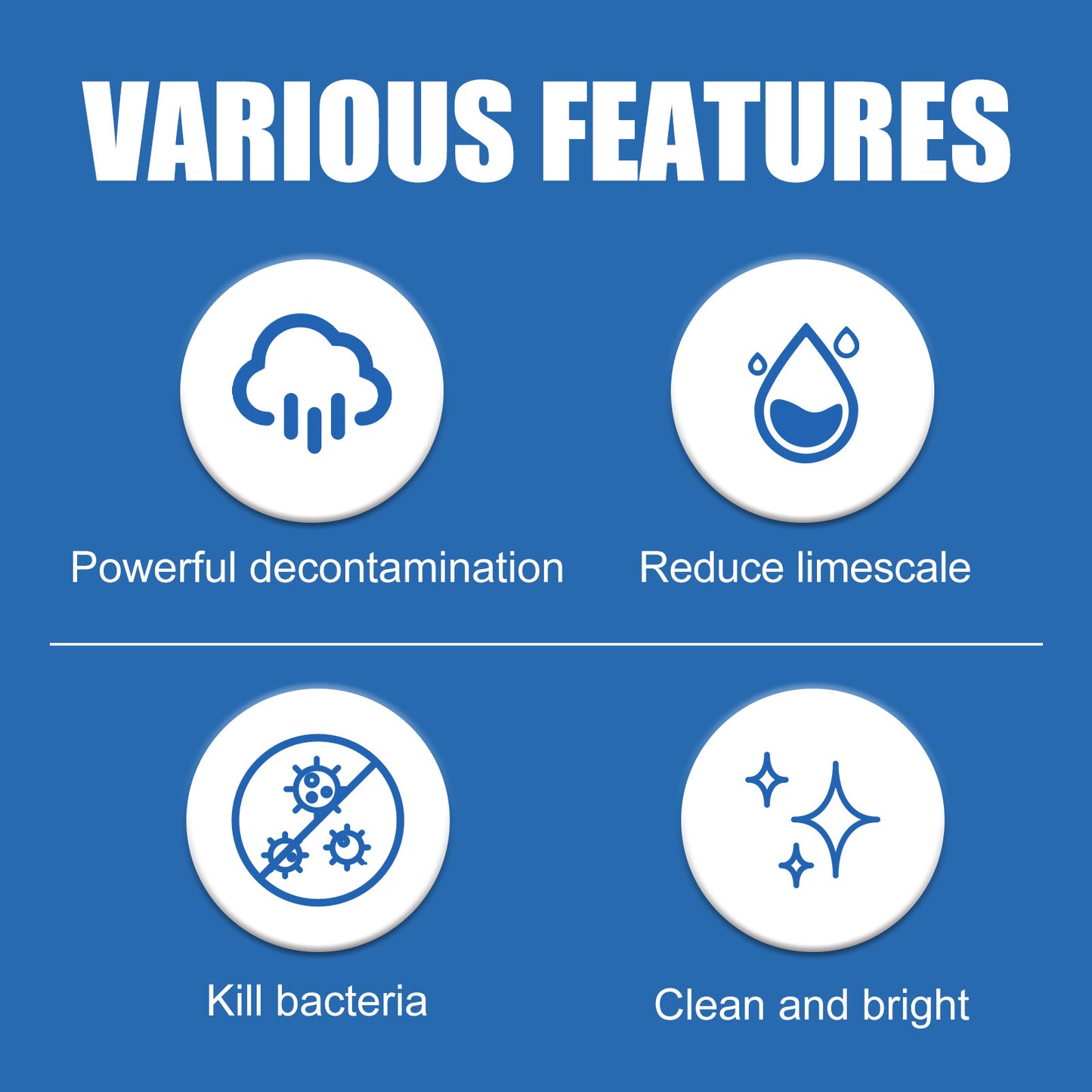 Jue-Fish Dishwasher Cleaning Tablets Decontamination, Oil Stain Removal, Scale Cleaning Tablets Dishwasher Cleaning Special Maintenance Tablets