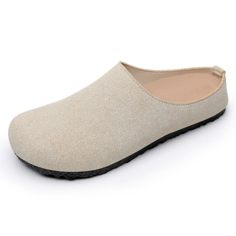 Women's shoesversatilesummernew arrival birkenstock shoescut out fishbone slippersoutwearclassy half slippers breathable sandals