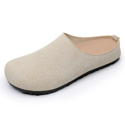 Women's shoesversatilesummernew arrival birkenstock shoescut out fishbone slippersoutwearclassy half slippers breathable sandals
