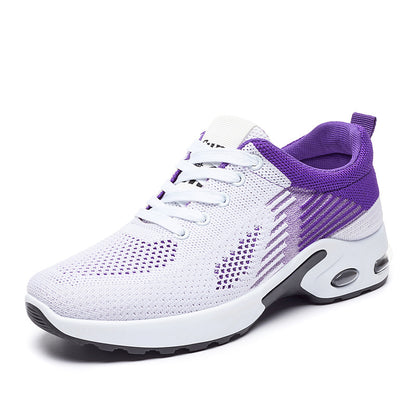 Women's athletic shoes, cross-border temu wholesale, air cushion, lightweight, plus size running shoes, trendy fashion casual shoes, breathable single shoes
