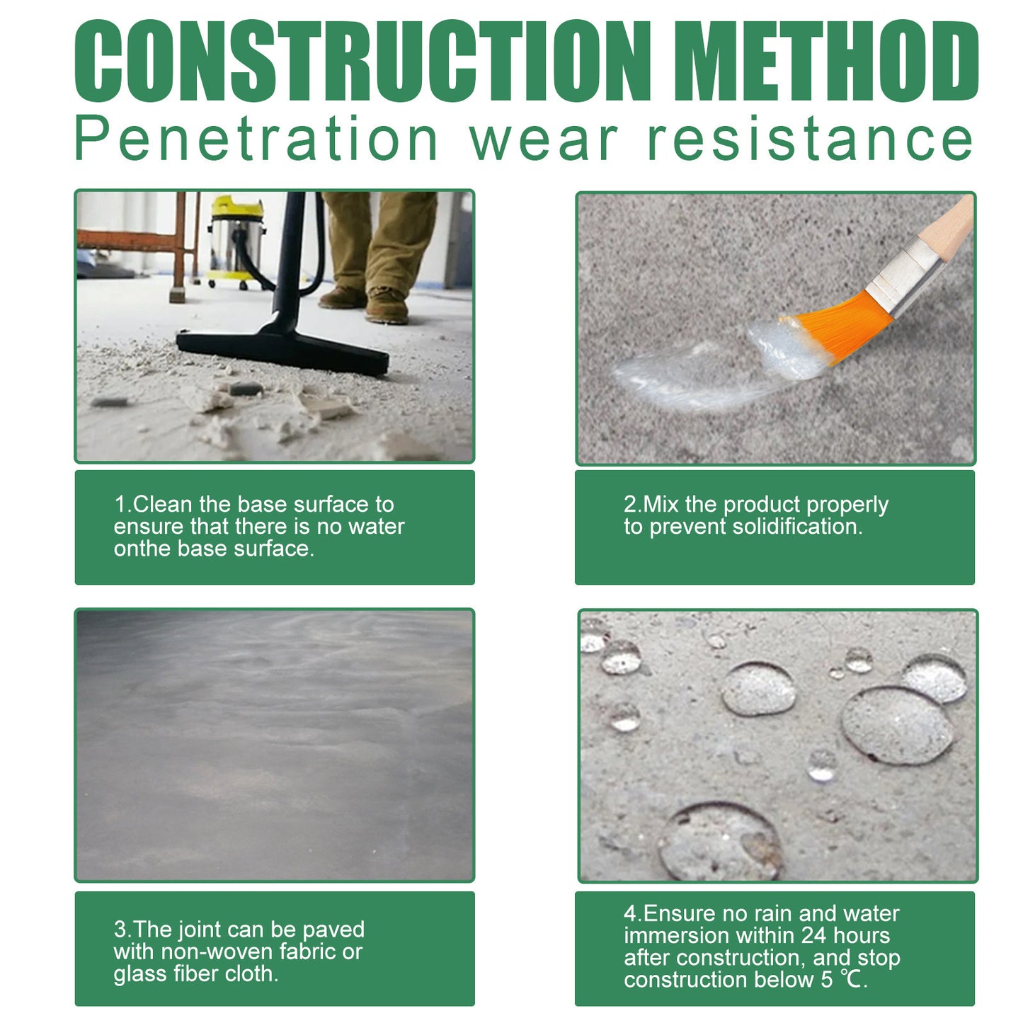 EELHOE transparent waterproof glue, exterior wall bathroom toilet floor tile penetrating waterproof agent wall leak-proof coating