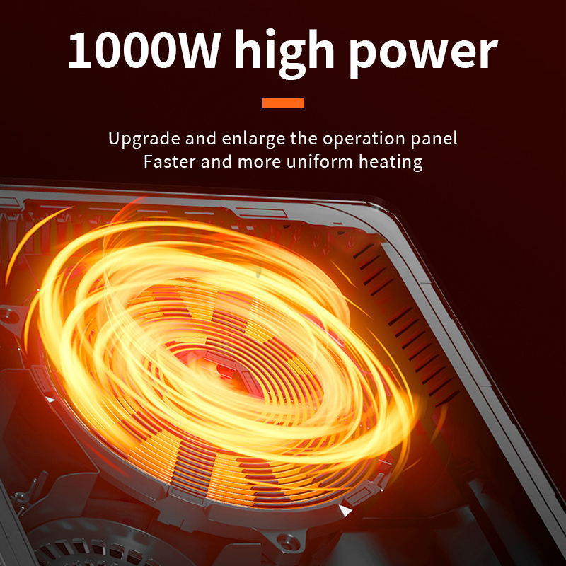 Single burner electric stove - portable travel electric cooker with adjustable temperature - tea stove - laboratory electric heating furnace