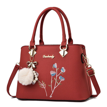 2026 winter new arrival: trendy and stylish plush charm decorative women's shoulder, crossbody, and tote bag - dropshipping available